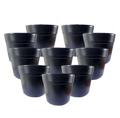 50 Vasos para Mudas - Potes de 18 Litros - RDK