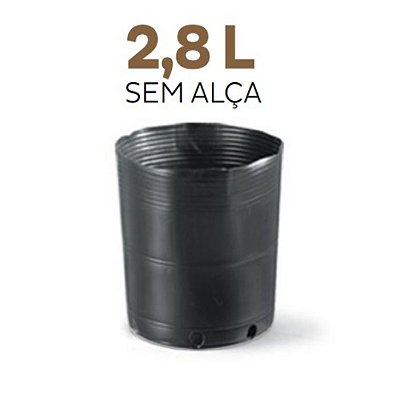 1 Vaso para Muda - Potes de 2,8 Litros - Nutriplan