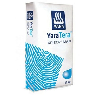 Adubo Yara Krista Map Sulfato Monoatômico - 25 kg - Yara Adubos