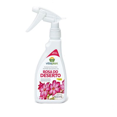 Fertilizante Mineral Misto para Rosa do Deserto - Líquido - 500ml - Vitaplan