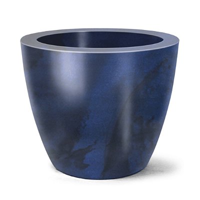 Vaso de Polietileno Classic Redondo 33 Azul Cobalto
