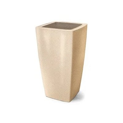 Vaso de Polietileno Classic Trapézio 45 - Areia - Nutriplan