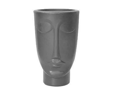 Vaso de Polietileno Face Homem N24 - Preto -  Nutriplan