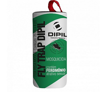 Fita Pega Mosca Autoadesiva - Fly Trap - 1 Unidade - Dipil