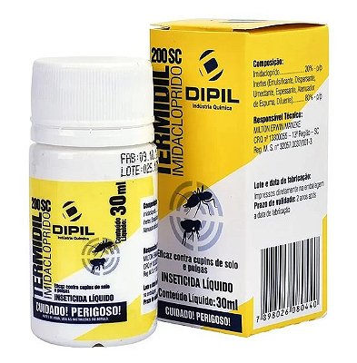 Termidil 200 SC Inseticida Cupim e Pulga - 30 ml - Dipil