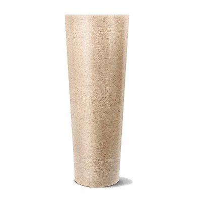 Vaso de Polietileno Classic Cone 100 Nutriplan cor Areia