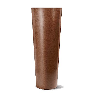 Vaso de Polietileno Classic Cone 100 Nutriplan cor Ferrugem