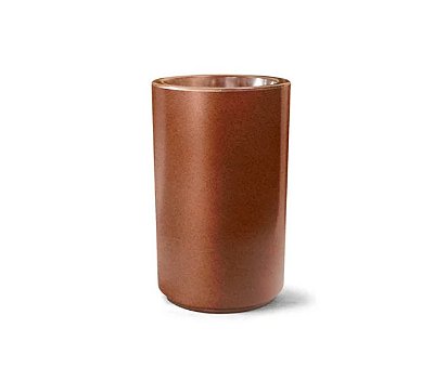 Vaso de Polietileno Classic Cilíndrico 55 Nutriplan cor Ferrugem