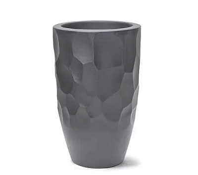 Vaso Polietileno Luna Cônico 68 - Preto - Nutriplan