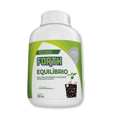 Fertilizante via solo Forth Equilíbrio 500ml Concentrado (Carbonato de Cálcio)