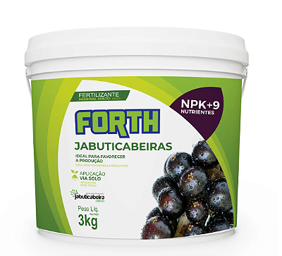 Fertilizante Mineral Misto Forth Jabuticaba 3kg