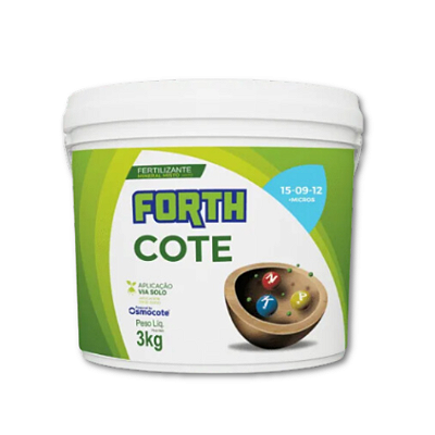 Fertilizante Osmocote 15-09-12 mais Micros Forth Cote com 3Kg