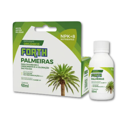 Fertilizante Forth Palmeiras Líquido 60ml Concentrado