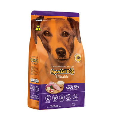 Ração Special Dog Ultralife Cães Raças Adultas Sabor Frango 10,1kg