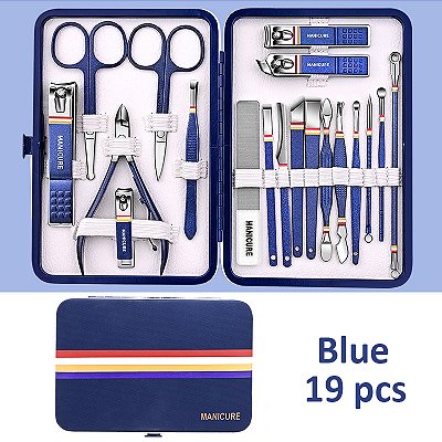 Conjunto cortador de unhas  9-19 pçs