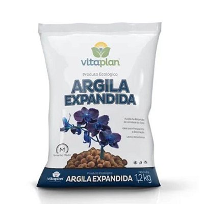 Argila Expandida Media Vitaplan - 1,2 Kg