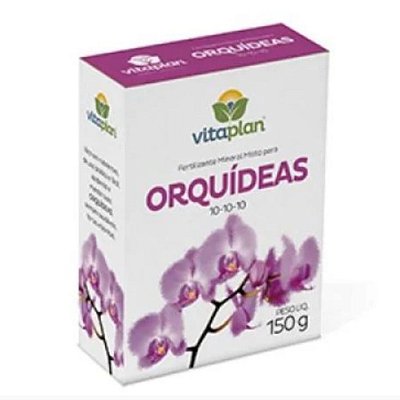 Fertilizante Orquídeas - 10-10-10 - 150g - Vitaplan