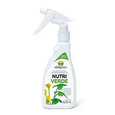 Fertilizante Mineral Misto - Mantém Verde Folhas - 500ml - NutriVerde