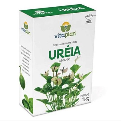 Fertilizante Ureia 1kg - Fonte De Nitrogênio   45-00-00