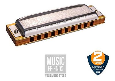 Harmônica Diatônica Hohner Blues Harp E (Mi) Gaita de boca M533056