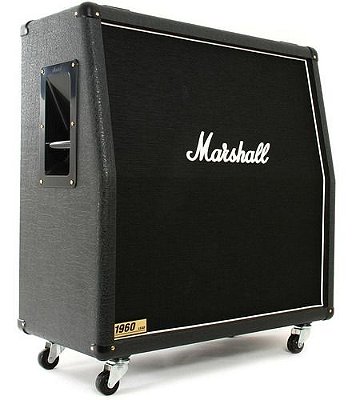 Caixa Angulada para Guitarra Marshall 1960AV-E Gabinete 4x12'' 280W