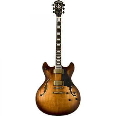 Guitarra Semiacústica Washburn HB36 Hollowbody Vintage