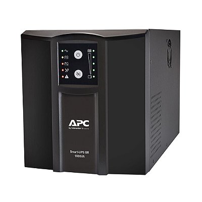 Nobreak APC Smart-UPS BR 1000VA Entrada Bivolt - SMC1000XLBI-BR