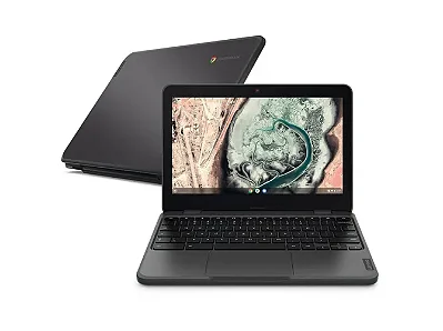 Chromebook Lenovo 100e AMD 3015Ce 4GB 32GB Chr OS - 82J80001BR