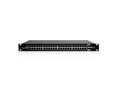 Switch Ubiquiti Edge 48 portas PoE + 2SFP + 2SFP+