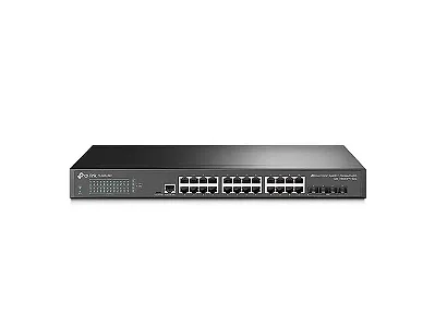 Switch TP-LINK Gigabit 24 Portas e 4 SFP 10GE - TL-SG3428X - T