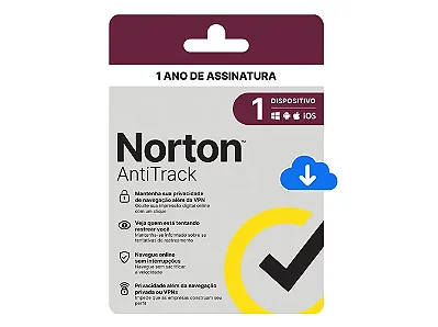 Norton AntiTrack - 1 Dispositivo - 12 Meses ESD - 21430261