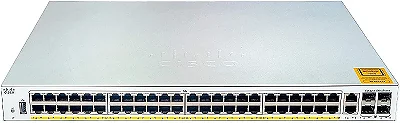 Switch Gerenciável Cisco Catalyst 1000 48 portas GE, 4x10g SFP - C1000-48T-4X-L