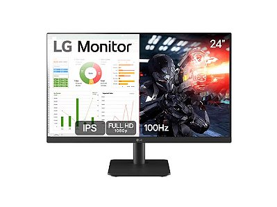 Monitor LG Gamer 24" 100Hz 5ms Full HD - 24MS500-B