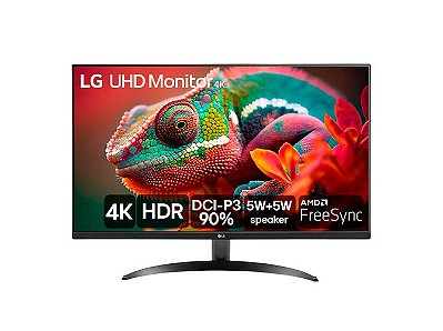 Monitor LG 32" 60Hz 4ms 4K Display Port - 32UR500-B
