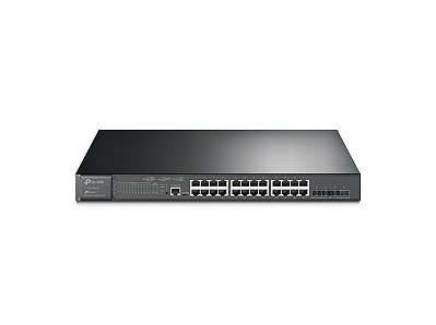 Switch TP-LINK Gigabit 24 Portas PoE+ 4 SFP 10G TL-SG3428XMP