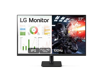 Monitor LG 27" Gamer 100Hz 5ms FHD - 27MS500-B.AWZM