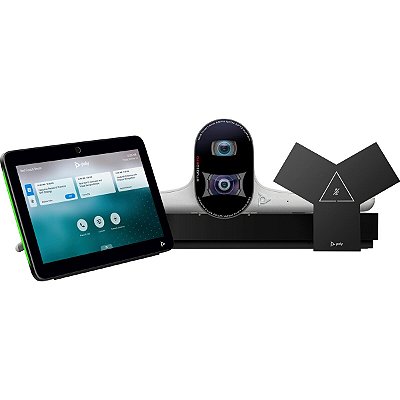 Sistema de Videoconferência HP Poly G7500+TC10+E70 - 92L53AA#AC4