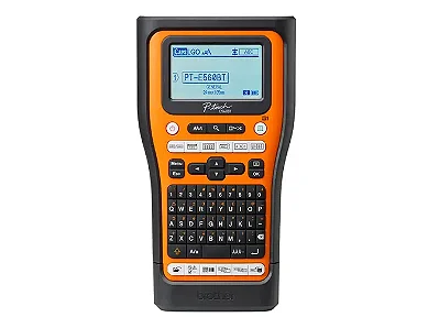 Rotulador Eletrônico Brother Portátil P-Touch Laranja 24 mm - PTE560BTVP