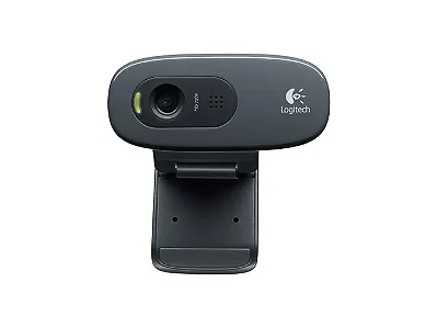 Webcam Logitech C270 HD720p Preta - 960000694