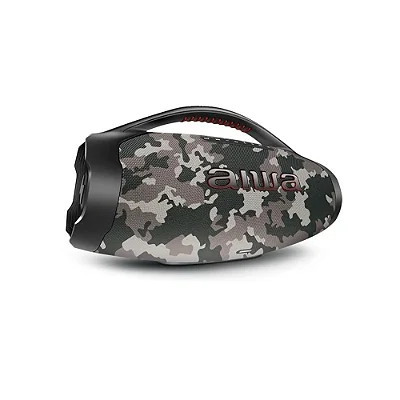 Aiwa CAXA DE SOM AIWA BOOMBOX PLUS AIWA BBS-01-BG CINZA BLUETOOTH - 5782-01