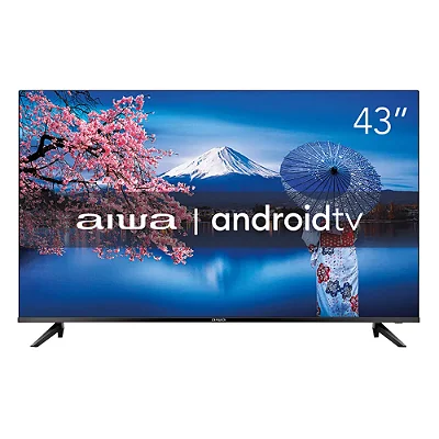 Aiwa SMART TV AIWA 43 ANDROID FULL HD BORDA ULTRAFINA AWS-TV-43-BL-02 - 8843-03