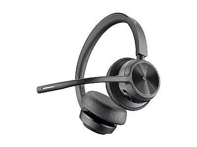 Headset HP Poly 4320-MS Teams Stereo + Suporte de carregamento - 77Z32AA
