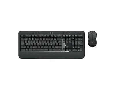 Kit Teclado e Mouse Logitech MK540 Sem Fio - Preto - 920-008674-C