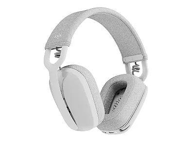 Headset Logitech Zone Vibe 100 Branco sem Fio - 981-001218