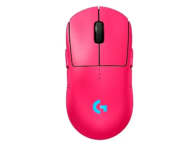 Mouse Gamer Logitech G Pro2 Lightspeed Sem Fio Magenta - 910-007308
