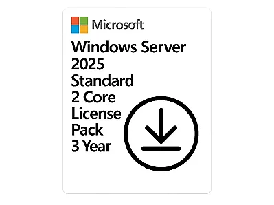 Windows Server Microsoft 2025 STD 2C 3Y CSP - DG7GMGF0PWHC-001