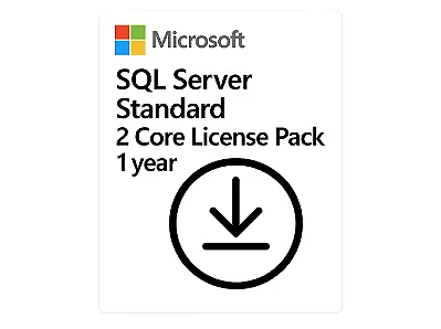 SQL Server Standard 2 CORE 3Y Microsoft CSP - DG7GMGF0M7XW-004