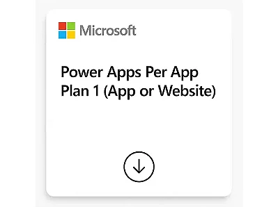 Power Apps Per App Plan 1 App or Website Microsoft CSP - CFQ7TTC0J4GS-002