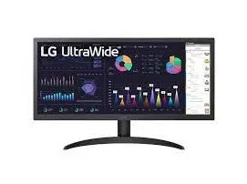 Monitor LG 26WQ500-B 25,7" IPS WFHD UltraWide - 26WQ500-B.AWZM