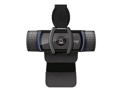 Webcam Logitech C920s Full HD 1080p Preta - 960-001257